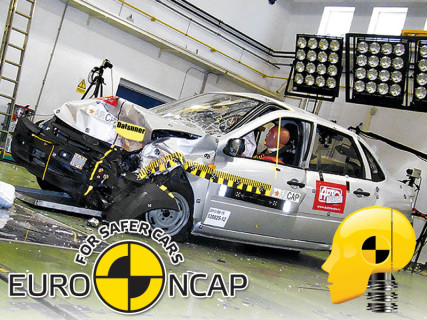 Краш тест EuroNCAP Лада Гранта